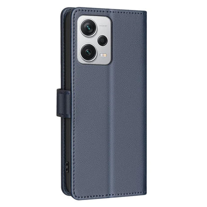 BINFEN COLOR BF32 For Xiaomi Redmi Note 12 Pro 5G / Note 12 Pro Speed 5G / Poco X5 Pro 5G PU Leather Phone Stand Cover