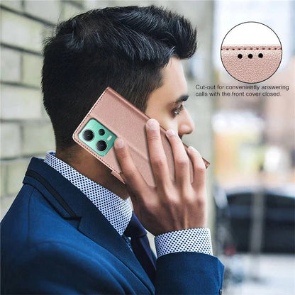 BINFEN COLOR BF32 For Xiaomi Redmi Note 12 5G (Global) / (China) / (India) / Poco X5 5G Flip Case Leather Phone Cover
