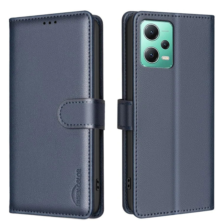 BINFEN COLOR BF32 For Xiaomi Redmi Note 12 5G (Global) / (China) / (India) / Poco X5 5G Flip Case Leather Phone Cover