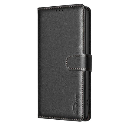 BINFEN COLOR BF32 For TECNO Spark 20 Case RFID Blocking Shockproof Leather Cover