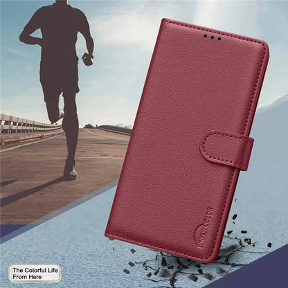 BINFEN COLOR BF32 For TECNO Spark 20 Case RFID Blocking Shockproof Leather Cover