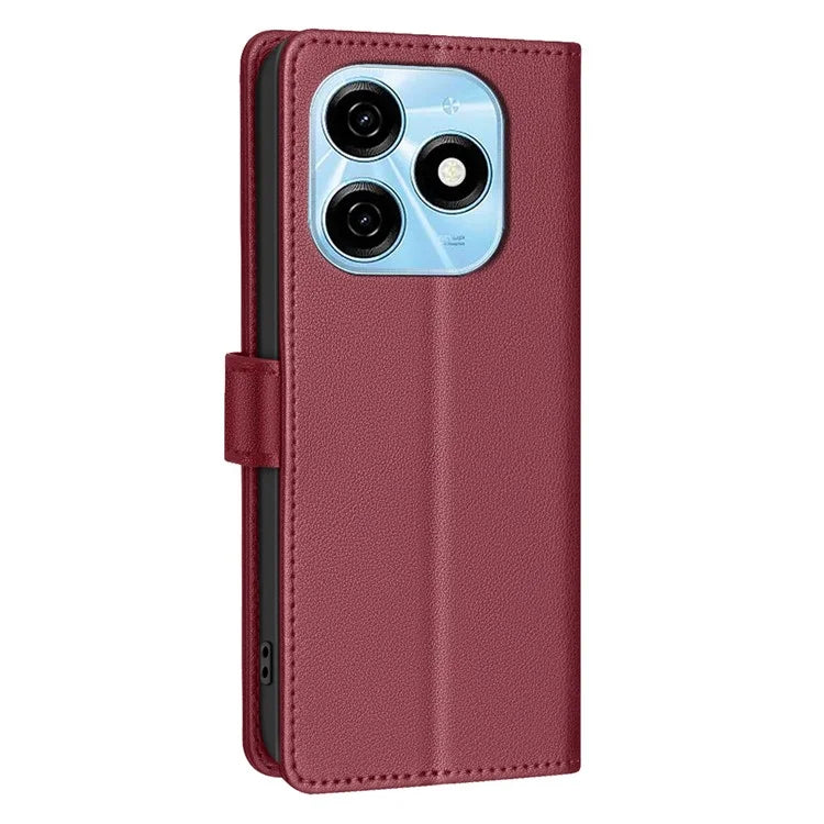 BINFEN COLOR BF32 For TECNO Spark 20 Case RFID Blocking Shockproof Leather Cover