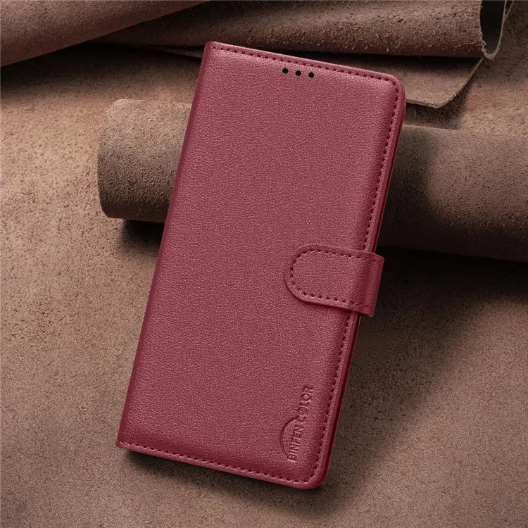 BINFEN COLOR BF32 For TECNO Spark 20 Case RFID Blocking Shockproof Leather Cover
