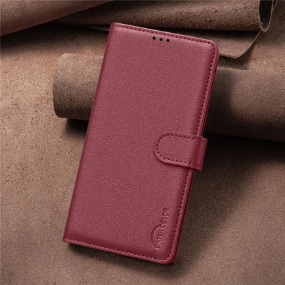 BINFEN COLOR BF32 For TECNO Spark 20 Case RFID Blocking Shockproof Leather Cover