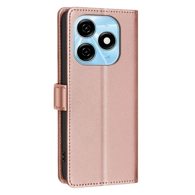 BINFEN COLOR BF32 For TECNO Spark 20 Case RFID Blocking Shockproof Leather Cover