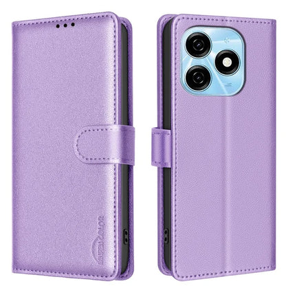 BINFEN COLOR BF32 For TECNO Spark 20 Case RFID Blocking Shockproof Leather Cover