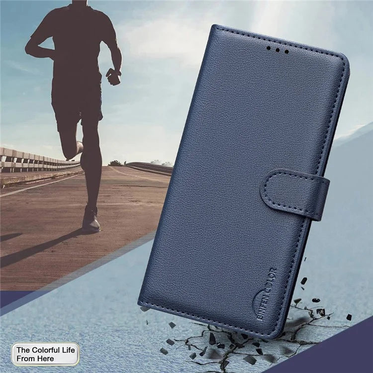 BINFEN COLOR BF32 For TECNO Spark 20 Case RFID Blocking Shockproof Leather Cover