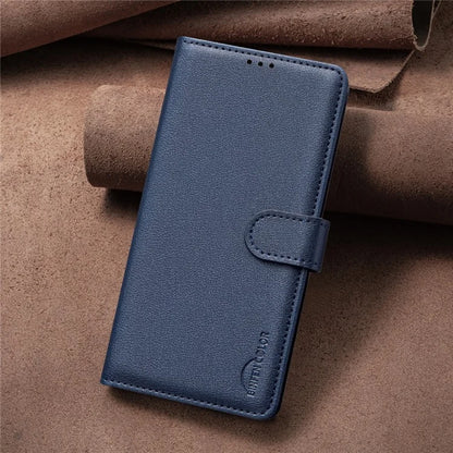 BINFEN COLOR BF32 For TECNO Spark 20 Case RFID Blocking Shockproof Leather Cover