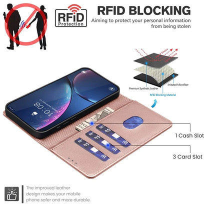 BINFEN COLOR BF32 For TECNO Spark 20 Pro+ Case Leather Flip Cover RFID Blocking