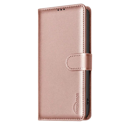 BINFEN COLOR BF32 For TECNO Spark 20 Pro+ Case Leather Flip Cover RFID Blocking
