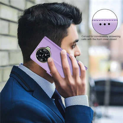 BINFEN COLOR BF32 For TECNO Spark 20 Pro+ Case Leather Flip Cover RFID Blocking