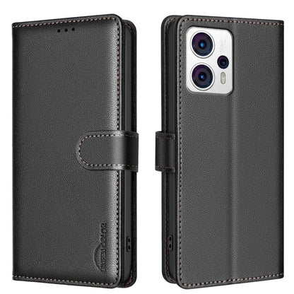 BINFEN COLOR BF32 For Motorola Moto G13 4G / G23 4G / G53 5G Flip Case Leather Phone Cover