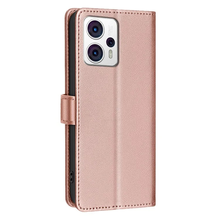 BINFEN COLOR BF32 For Motorola Moto G13 4G / G23 4G / G53 5G Flip Case Leather Phone Cover