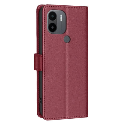 BINFEN COLOR BF32 For Xiaomi Redmi A1 4G / A2 4G / A1+ 4G / A2+ 4G / Poco C50 4G Case Litchi Texture RFID Blocking Leather Phone Cover