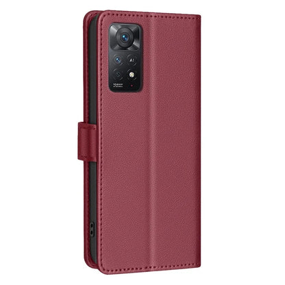 BINFEN COLOR BF32 For Xiaomi Redmi Note 11 Pro 4G (Mediatek) / Note 11 Pro 5G (Qualcomm) / Note 12 Pro 4G Leather Phone Cover