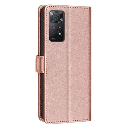 BINFEN COLOR BF32 For Xiaomi Redmi Note 11 Pro 4G (Mediatek) / Note 11 Pro 5G (Qualcomm) / Note 12 Pro 4G Leather Phone Cover