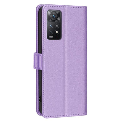 BINFEN COLOR BF32 For Xiaomi Redmi Note 11 Pro 4G (Mediatek) / Note 11 Pro 5G (Qualcomm) / Note 12 Pro 4G Leather Phone Cover
