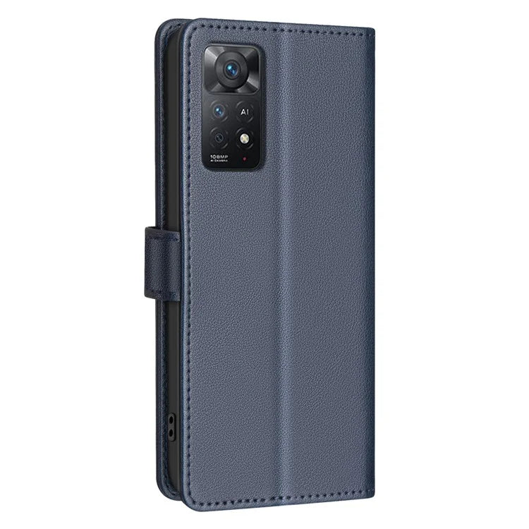 BINFEN COLOR BF32 For Xiaomi Redmi Note 11 Pro 4G (Mediatek) / Note 11 Pro 5G (Qualcomm) / Note 12 Pro 4G Leather Phone Cover