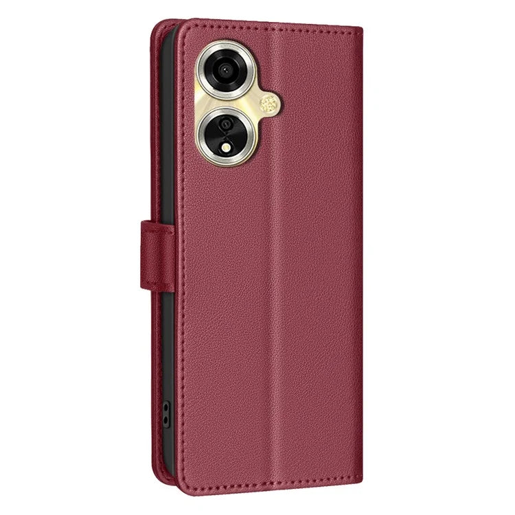 BINFEN COLOR BF32 For Oppo A59 Wholesale Phone Case Litchi Texture RFID Blocking PU Leather Phone Cover