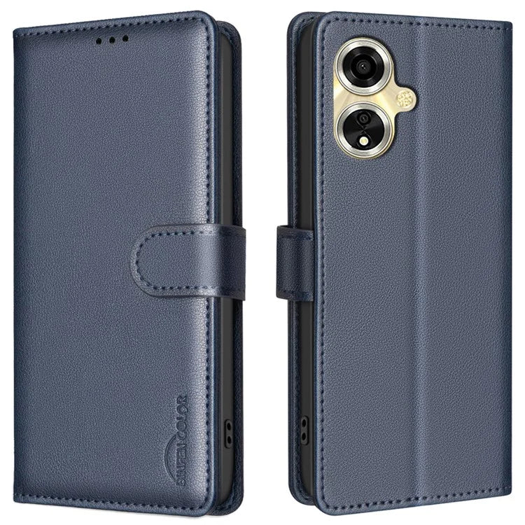 BINFEN COLOR BF32 For Oppo A59 Wholesale Phone Case Litchi Texture RFID Blocking PU Leather Phone Cover