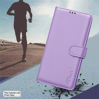 BINFEN COLOR BF32 For Honor 90 Pro Case RFID Blocking Phone Cover PU Leather Shell