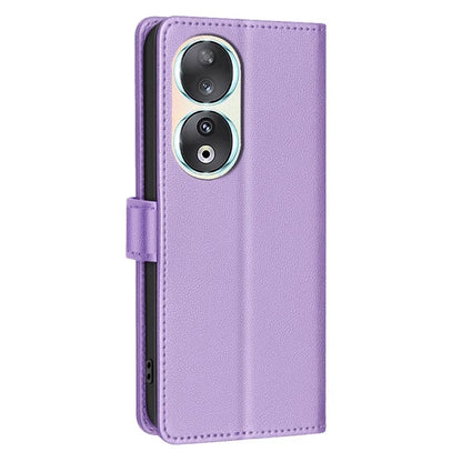 BINFEN COLOR BF32 For Honor 90 Case RFID Blocking PU Leather Protective Phone Cover