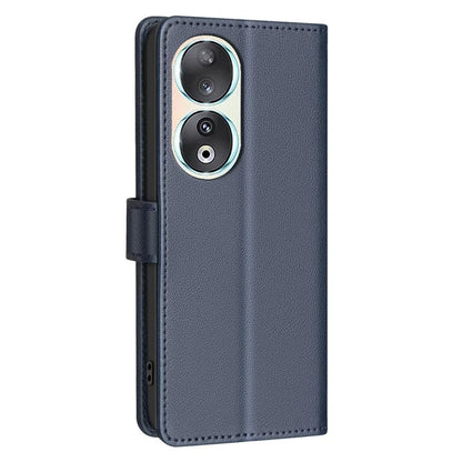BINFEN COLOR BF32 For Honor 90 Case RFID Blocking PU Leather Protective Phone Cover