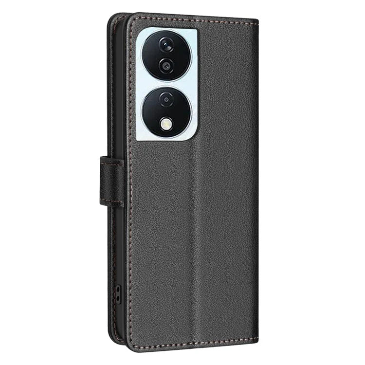BINFEN COLOR BF32 For Honor X7b 4G / 90 Smart Case Leather Cover RFID Blocking