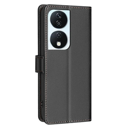BINFEN COLOR BF32 For Honor X7b 4G / 90 Smart Case Leather Cover RFID Blocking