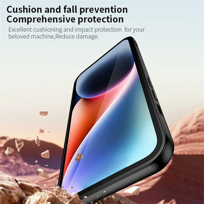For Samsung Galaxy M34 5G / F34 5G Case Matte Texture TPU+Leather Phone Cover Non-Slip Shockproof