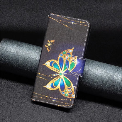 For iPhone 16 Plus Case Pattern Print Wallet Leather Stand Flip Phone Cover