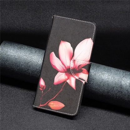 For iPhone 16 Plus Case Pattern Print Wallet Leather Stand Flip Phone Cover