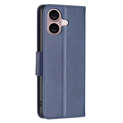 For iPhone 16 Plus Case Flip Stand Wallet Shockproof Leather Cell Phone Cover