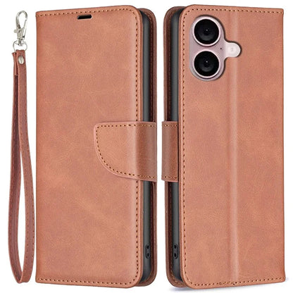 For iPhone 16 Case Shockproof Leather Stand Wallet Mobile Phone Cover