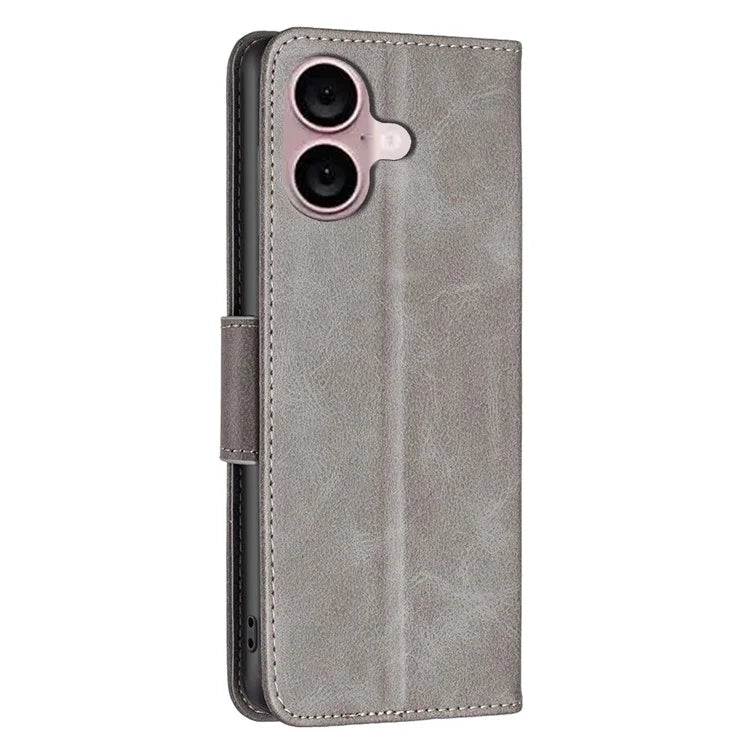 For iPhone 16 Case Shockproof Leather Stand Wallet Mobile Phone Cover