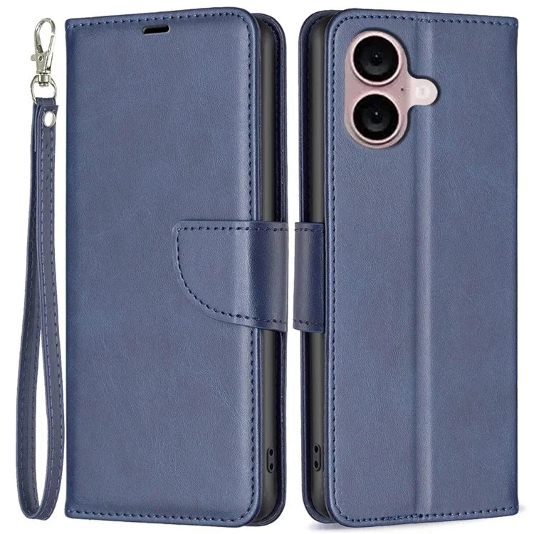 For iPhone 16 Case Shockproof Leather Stand Wallet Mobile Phone Cover