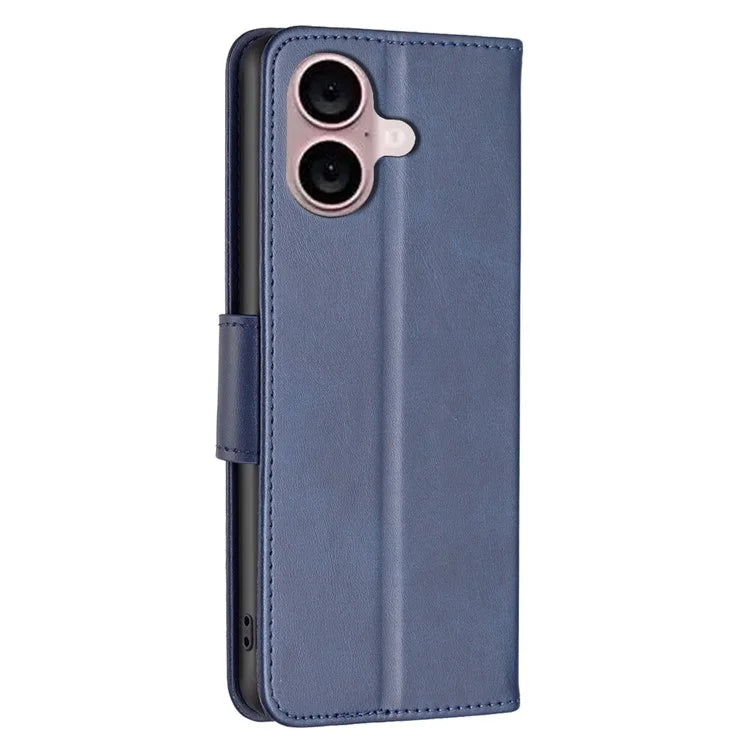 For iPhone 16 Case Shockproof Leather Stand Wallet Mobile Phone Cover
