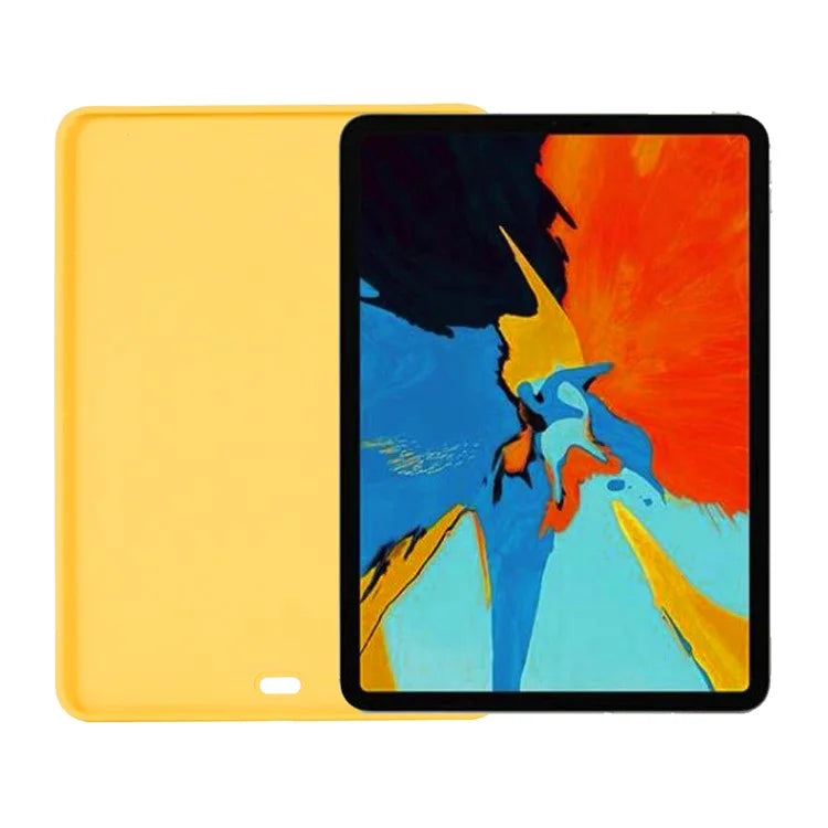 For iPad Air 13 (2024) Case Liquid Silicone Scratch Resistant Tablet Cover