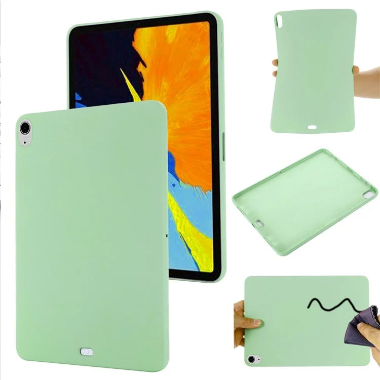 For iPad Air 13 (2024) Case Liquid Silicone Scratch Resistant Tablet Cover