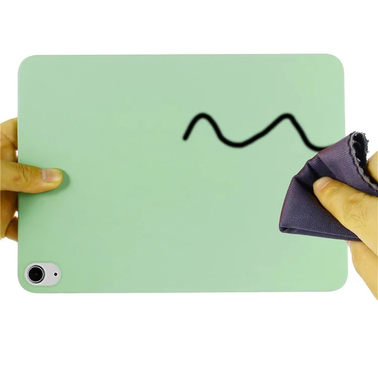 For iPad Air 13 (2024) Case Liquid Silicone Scratch Resistant Tablet Cover