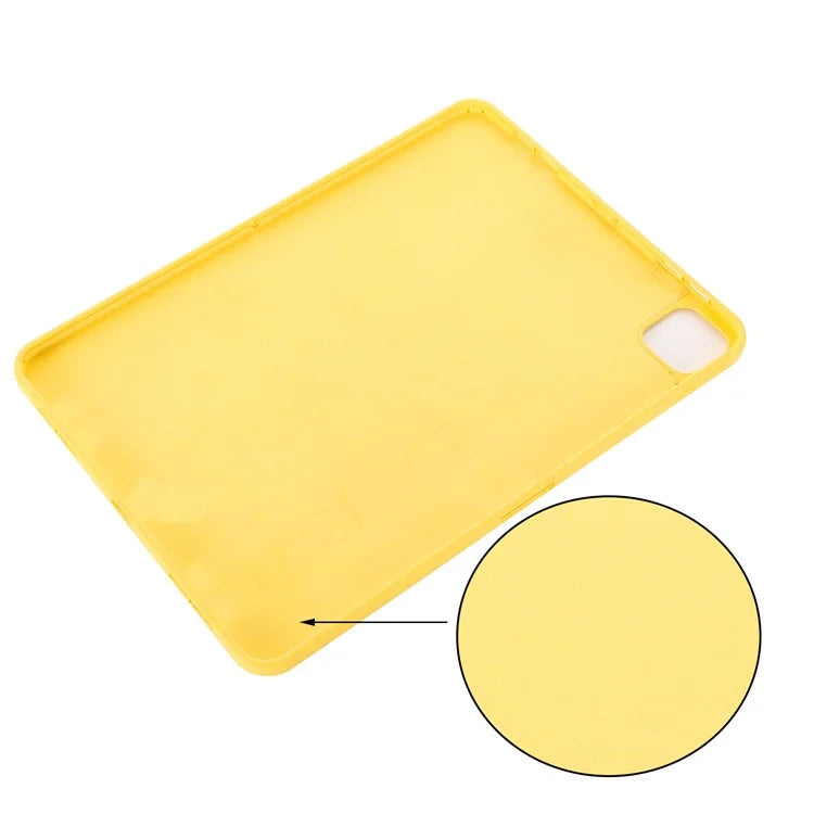 For iPad Pro 13 (2024) Case Liquid Silicone Scratch Resistant Tablet Cover