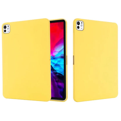 For iPad Pro 13 (2024) Case Liquid Silicone Scratch Resistant Tablet Cover