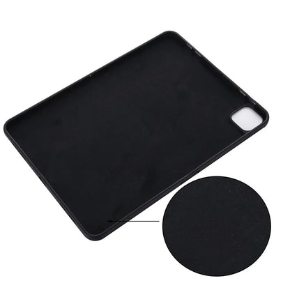 For iPad Pro 11 (2024) Case Liquid Silicone Anti-Scratch Tablet Cover