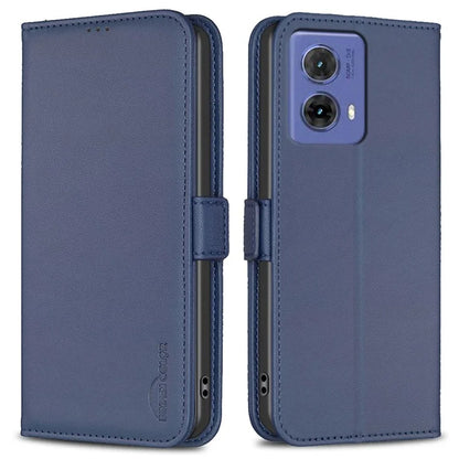 BINFEN COLOR BF31 For Motorola Moto G85 5G / S50 Neo 5G Case Wallet Leather Flip Phone Cover