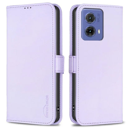 BINFEN COLOR BF31 For Motorola Moto G85 5G / S50 Neo 5G Case Wallet Leather Flip Phone Cover