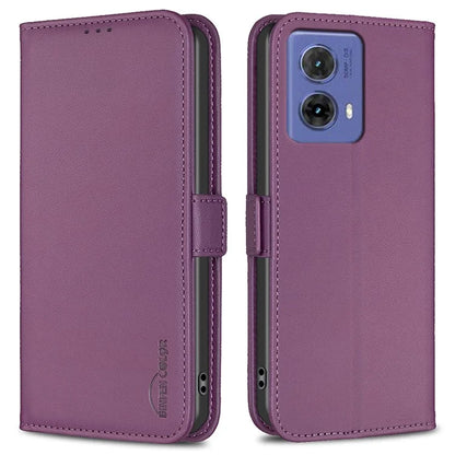 BINFEN COLOR BF31 For Motorola Moto G85 5G / S50 Neo 5G Case Wallet Leather Flip Phone Cover
