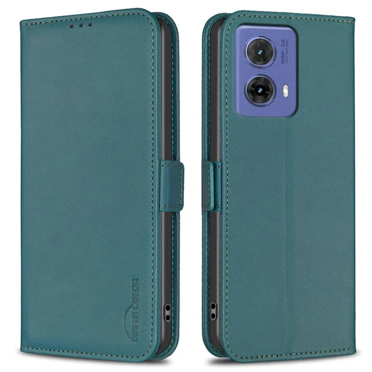 BINFEN COLOR BF31 For Motorola Moto G85 5G / S50 Neo 5G Case Wallet Leather Flip Phone Cover