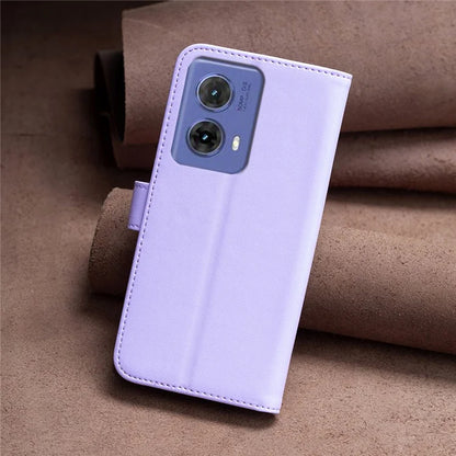 BINFEN COLOR BF17 For Motorola Moto G85 5G / S50 Neo 5G Wallet Case PU Leather Phone Cover