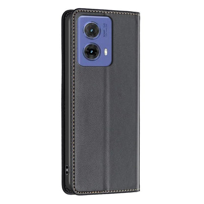 BINFEN COLOR BF18 For Motorola Moto G85 5G / S50 Neo 5G Case Leather Phone Cover Magnetic Closing