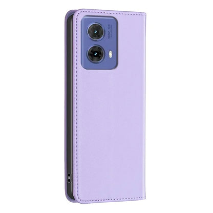 BINFEN COLOR BF18 For Motorola Moto G85 5G / S50 Neo 5G Case Leather Phone Cover Magnetic Closing